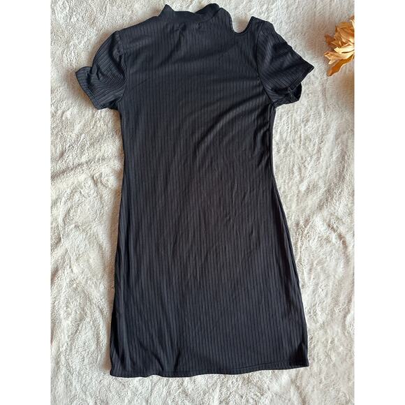 Moa Moa Black Cutout Dress Small - Picture 4 of 5